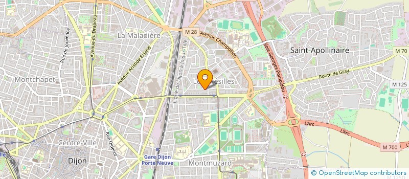 localisation de l'entreprise ESTIMAR DISTRIBUTION à DIJON