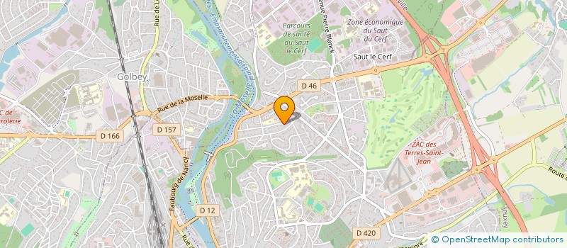 localisation de l'entreprise ESTIMMO AZUR à EPINAL