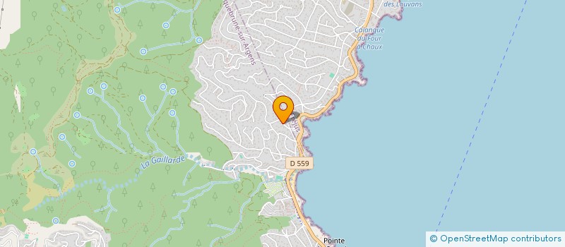 localisation de l'entreprise ESTIMMO(ESTEREL IMMOBILIER) à ROQUEBRUNE-SUR-ARGENS