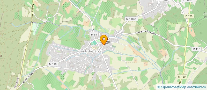 localisation de l'entreprise ESTIVAL NELSON  RESTINCLIERES