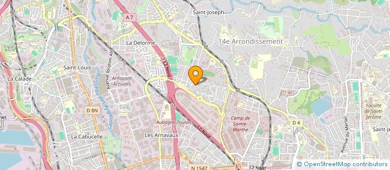 localisation de l'entreprise ESTIVALES à MARSEILLE 14