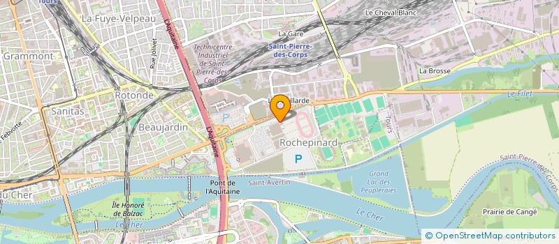 localisation de l'entreprise ESTIVIN GROUPE HOLDING FINANCE  TOURS