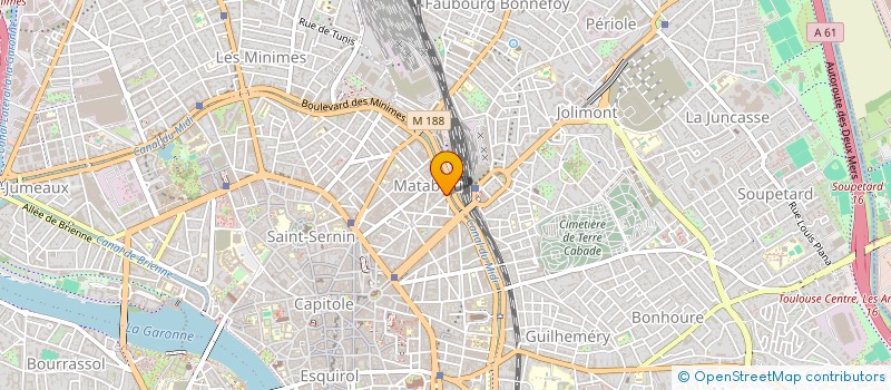 localisation de l'entreprise ESTMAN à TOULOUSE