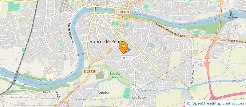 localisation de l'entreprise ESTOLI  BOURG-DE-PEAGE