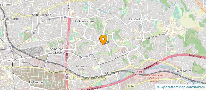 localisation de l'entreprise ESTOUN'ARTS à MARSEILLE