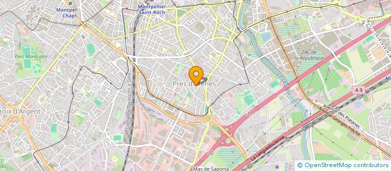 localisation de l'entreprise ESTRABAUTS BAS LMZ à MONTPELLIER