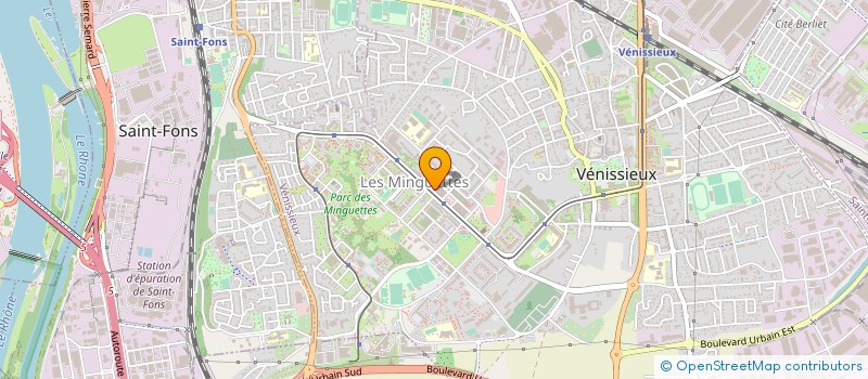 localisation de l'entreprise ESTRABOIS à VENISSIEUX