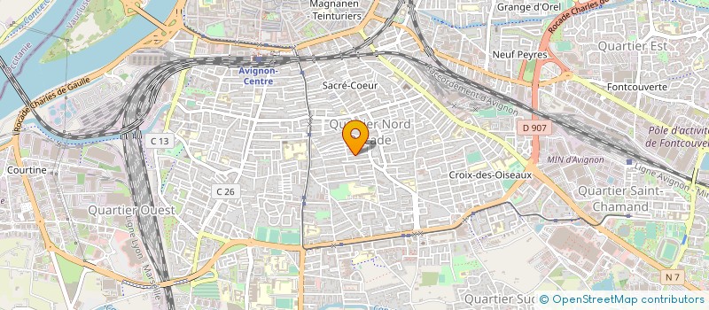 localisation de l'entreprise ESTRAN PRODUCTION à AVIGNON