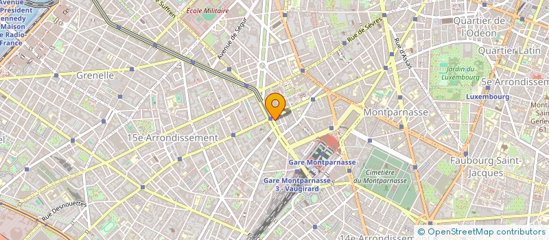 localisation de l'entreprise ESTRAVINUM  PARIS