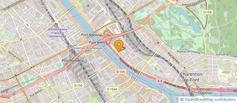 localisation de l'entreprise ESTREEM  CHARENTON-LE-PONT