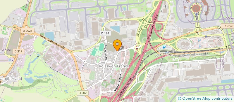 localisation de l'entreprise ESTREICH BOUSSER GREFF  ROISSY-EN-FRANCE