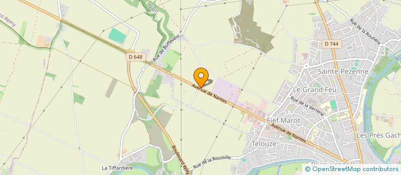 localisation de l'entreprise ESTRELA  NIORT