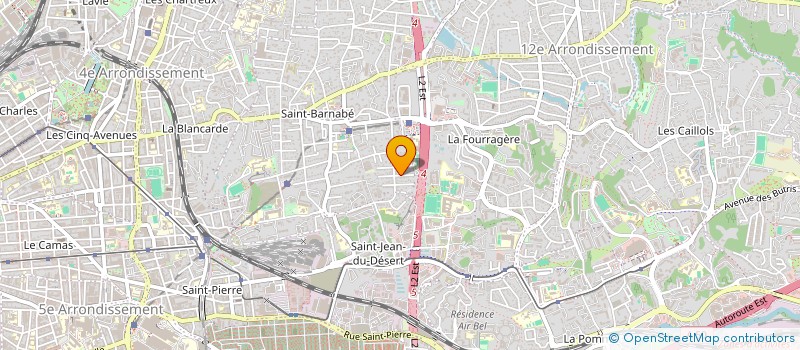 localisation de l'entreprise ESTRELA HOLDING à MARSEILLE