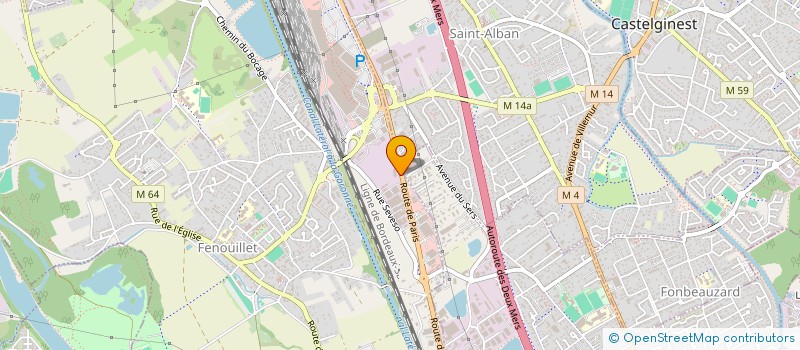 localisation de l'entreprise ESTRELLA  GAGNAC SUR GARONNE