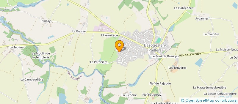 localisation de l'entreprise ESTRELLA  BAZOGES-EN-PAILLERS