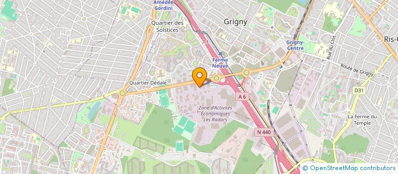 localisation de l'entreprise ESTRELLA à GRIGNY