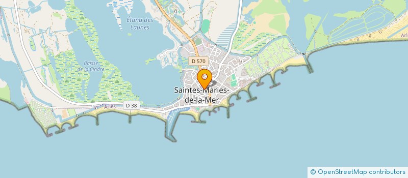 localisation de l'entreprise ESTRELLA  SAINTES-MARIES-DE-LA-MER