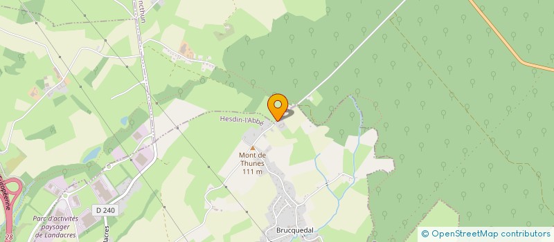 localisation de l'entreprise ESTRELLA  HESDIN-L'ABBE