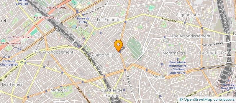 localisation de l'entreprise ESTRELLA FINANCE  PARIS