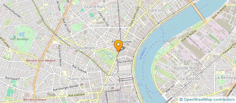 localisation de l'entreprise ESTRELLA IMMOBILIER  BORDEAUX