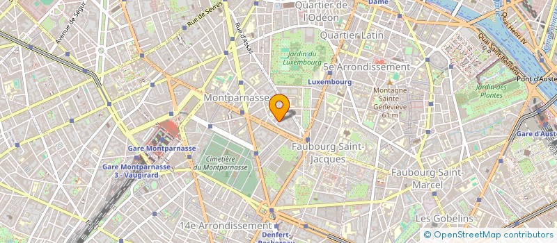 localisation de l'entreprise ESTRELLA PRODUCTIONS  PARIS