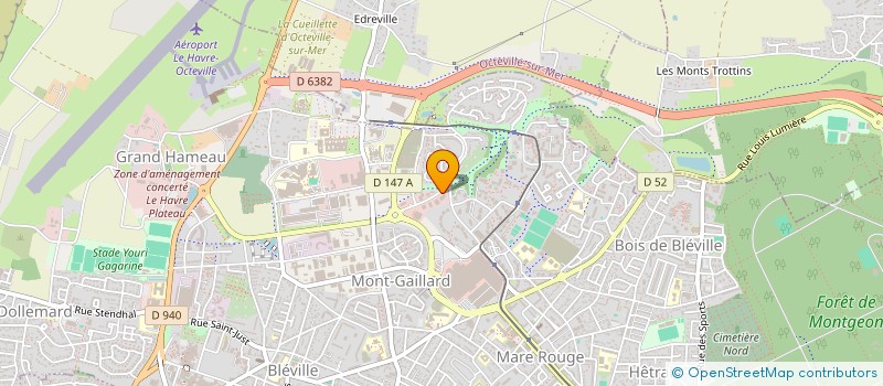 localisation de l'entreprise ESTUAIRE DECAPAGE à LE HAVRE