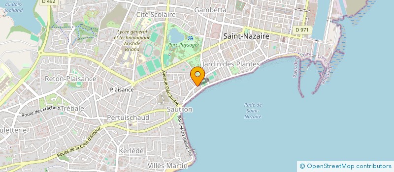 localisation de l'entreprise ESTUAIRE FINANCES à SAINT-NAZAIRE