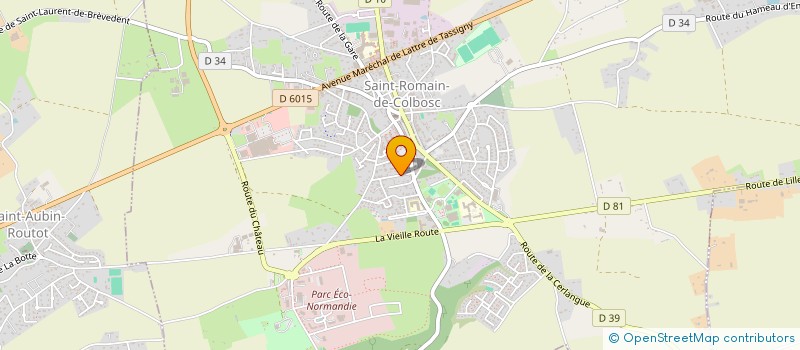 localisation de l'entreprise ESTUAIRE FORMATION  SAINT-VINCENT-CRAMESNIL