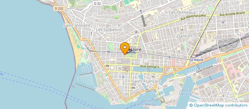 localisation de l'entreprise ESTUAIRE HABITAT  LE HAVRE