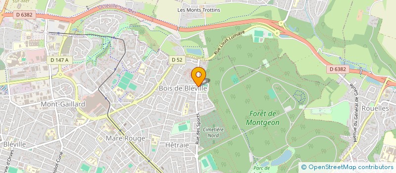 localisation de l'entreprise ESTUAIRE INVEST à LE HAVRE