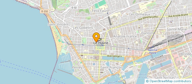 localisation de l'entreprise ESTUAIRE PARTICIPATIONS à LE HAVRE