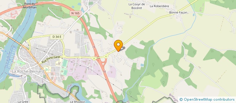 localisation de l'entreprise ESTUAIRE PLAISANCE SERVICES à NIVILLAC