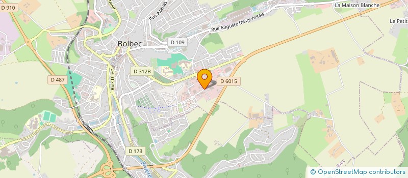 localisation de l'entreprise ESTUAIRE PROJECTION  BOLBEC