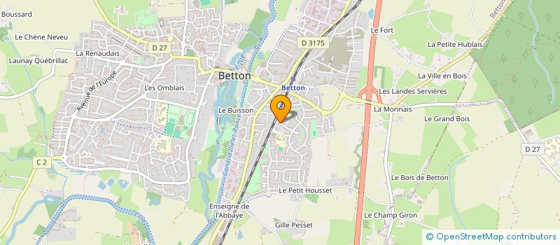 localisation de l'entreprise ESTUDIO INTERIORES  BETTON