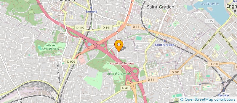 localisation de l'entreprise ESUS IMMOBILIER  ARGENTEUIL