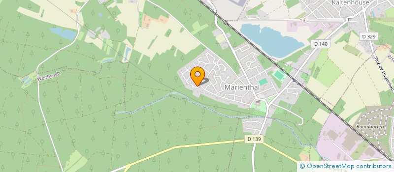 localisation de l'entreprise ESV  HAGUENAU