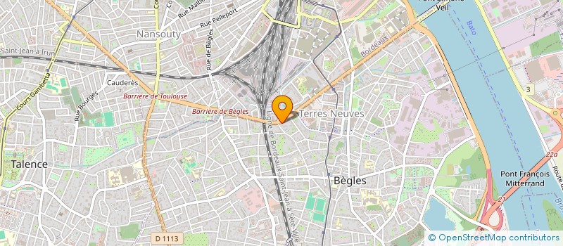 localisation de l'entreprise ESVS FRANCE à BEGLES