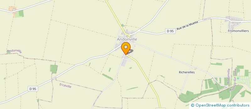 localisation de l'entreprise ESW RENOV & CLIM  ANDONVILLE