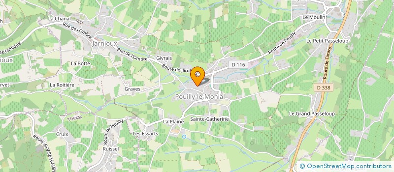 localisation de l'entreprise ESX FREJUS INVEST  PORTE DES PIERRES DOREES