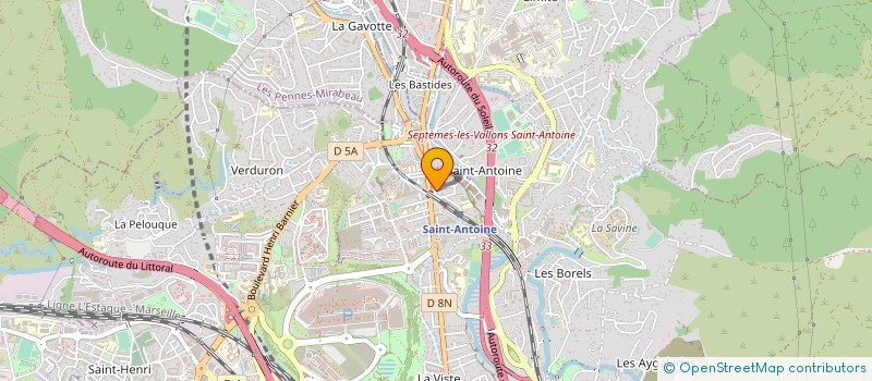 localisation de l'entreprise ESY-TECH COMMUNICATION à MARSEILLE