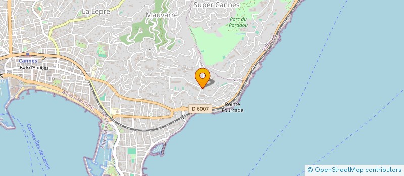 localisation de l'entreprise ESYG à CANNES