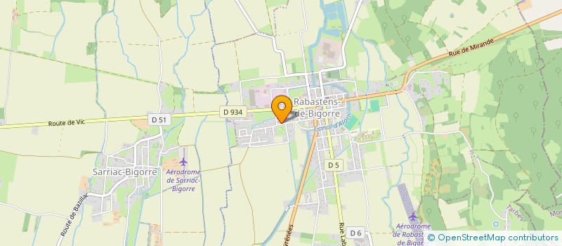 localisation de l'entreprise ESYKAFE  RABASTENS-DE-BIGORRE