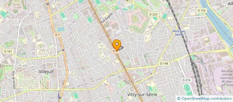 localisation de l'entreprise ESYLE IT à VITRY-SUR-SEINE