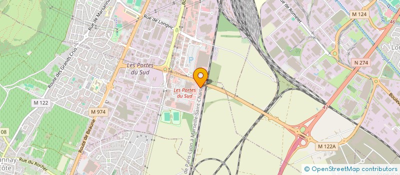 localisation de l'entreprise ESYOM à MARSANNAY-LA-COTE