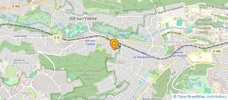 localisation de l'entreprise ESYS CONSULTING à GIF-SUR-YVETTE