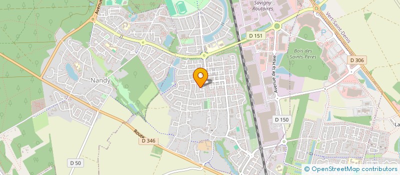 localisation de l'entreprise ESYSDEV  SAVIGNY-LE-TEMPLE