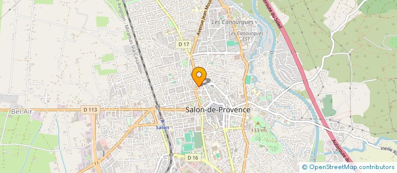 localisation de l'entreprise ESYSPHERE à SALON-DE-PROVENCE