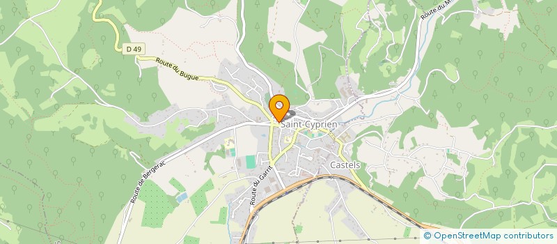 localisation de l'entreprise ESZTER BRECHETTE CONSULTING  VILLANDRAUT