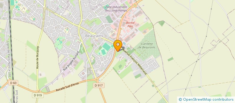localisation de l'entreprise ET APRES SERVICES NORD PAS DE CALAIS à BEAURAINS