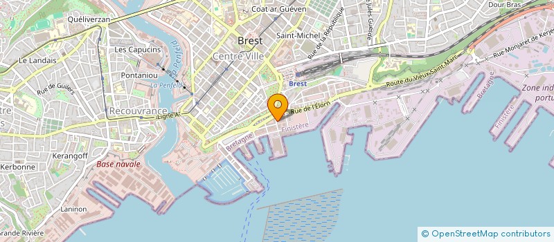 localisation de l'entreprise ET & BCOOL à BREST